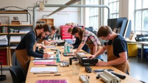 Wie Werkstätten effizienter organisiert werden.